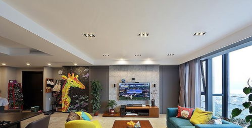 现代创意家居客厅设计装修效果图